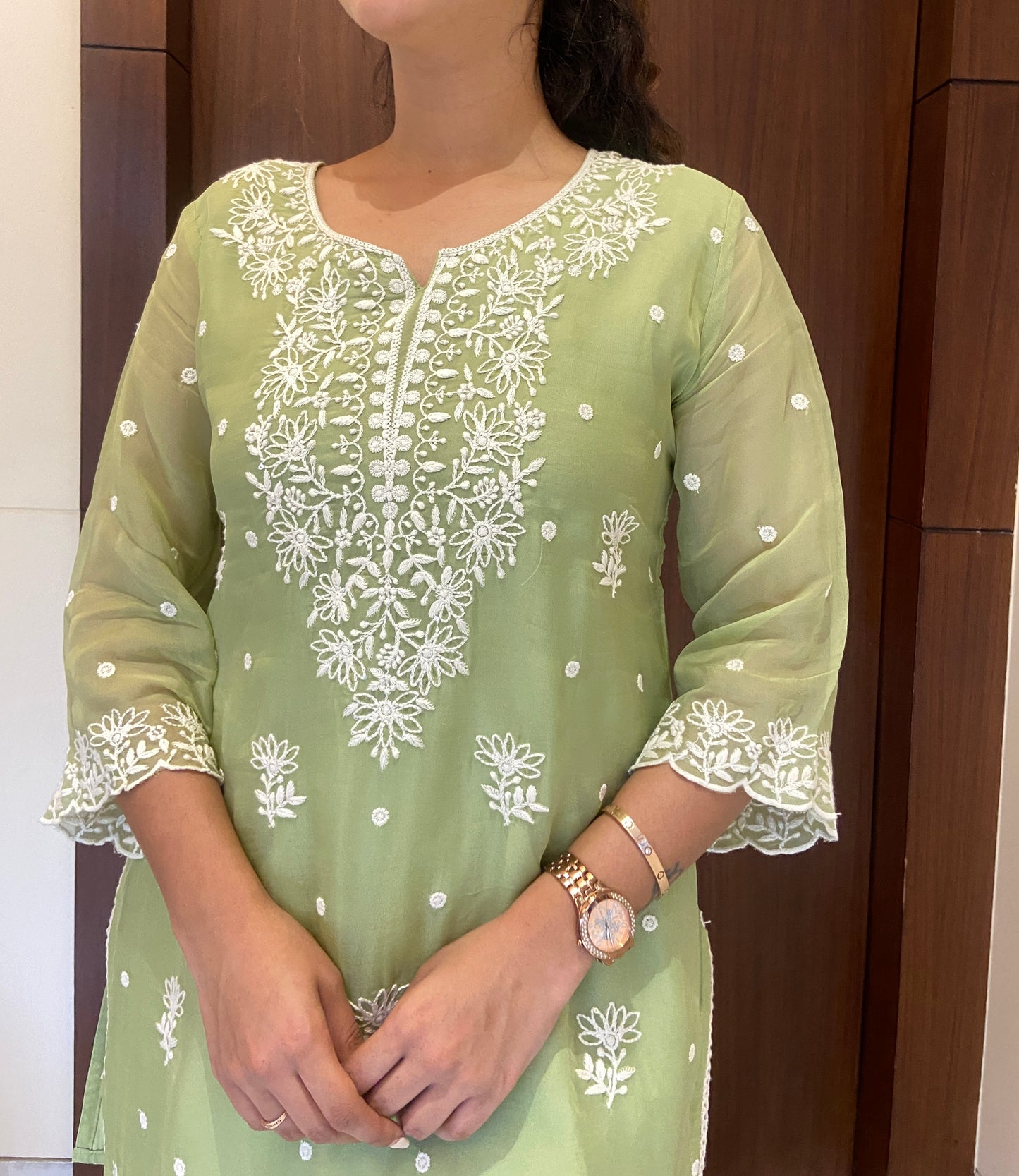 Inara Chikankari Co-ord Set